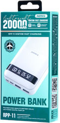 Remax Hintom RPP-11 Power Bank 20000mAh με 2 Θύ...