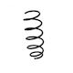 Federspiral Opel Astra H 04 Vorderseite 288907739r