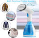 Baihuo t02112365 Garment Steamer Handheld 1500W with 280ml Tank Blue
