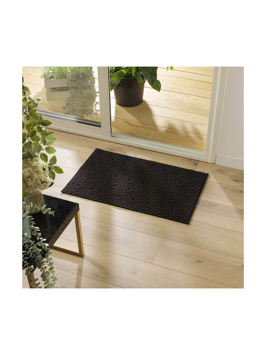 L-c Losi Αντιολισθητικό Χαλί Ορθογώνιο Black 50x80cm