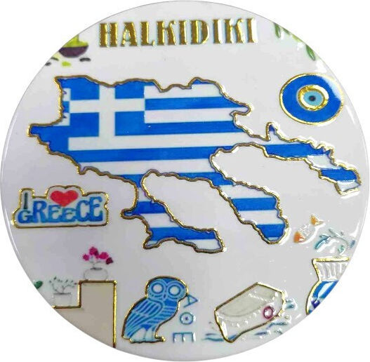Coaster Souvenir Chalkidiki Set 12pcs 221386