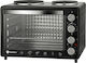 HomeVero Electric Countertop Oven 28lt with 2 Burners