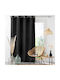 Spitishop Vorhang mit Grommets Absolu Schwarz 140x280cm