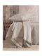 Rythmos Elysse Sesselüberwurf Jacquard 180x160cm Beiges-Graues