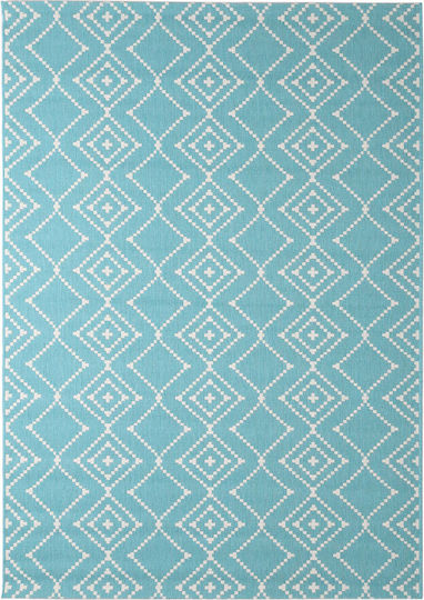 Royal Carpet Flox Sommer Korbweide 160x235cm Hellblau Royal Carpet Flox Sommer Korbweide 160x235cm Hellblau