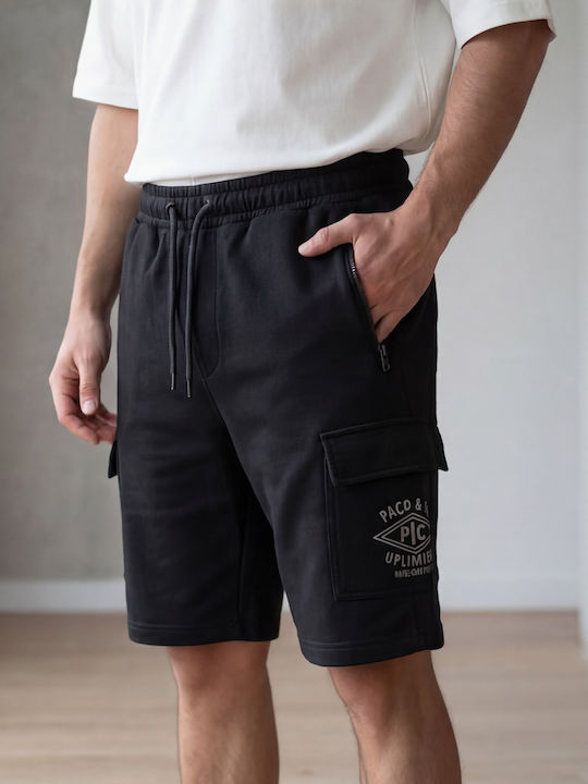 Ανδρική Βερμούδα Cargo Black