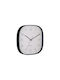 Karlsson Grato Cuadrado Wall Clock Metallic Gray Ø29cm