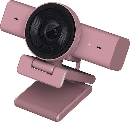 Razer Kiyo V2 X Web Camera 60FPS με Autofocus Ροζ RZ19-05380200-R3M