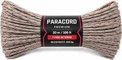 Franghie Paracord Premium Depox Camuflaj Deșert Nylon Rezistență 250 Kg Lungime 30 M