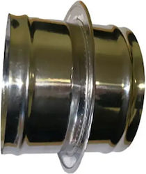 Adaptare Tub De Fum Cu Un Singur Perete Dublu Feminin Ø100-150
