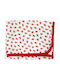 Bibilish Strawberry Cuddles Swaddle Blanket Red 75x95cm