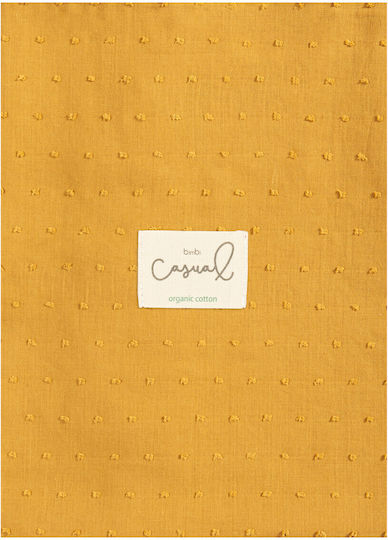 Bimbidreams Classic Baby Burp Cloth Beige 120x120cm