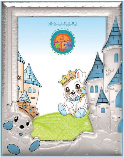 Slevori Kids Picture Frame in Silver Color 9x13cm
