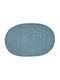 Inart Blue Bath Mat 80x50cm