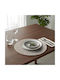 Rosace Tischsets Rund Papier Beiges 38cm