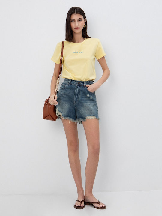 Toi&Moi Women's Blue Shorts