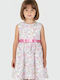 Mädchenkleid Ärmellos Mehrfarbig