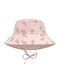 Laessig Kids' Hat Bucket Fabric Sunscreen Pink
