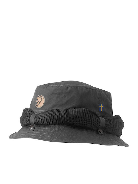 Fjallraven Kinderhut Eimer Stoff Sonnenschutz Grau
