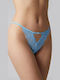Γυναικείο String με Δαντέλα Lilac