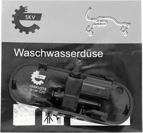Duza Pulverizator Audi A4 A8 Față Dreapta 4h0955988c