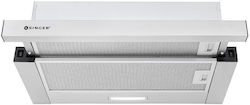 Singer Telescopic 481A 25 Συρόμενος 60cm Inox Singer Telescopic 481A 25 Συρόμενος 60cm Inox