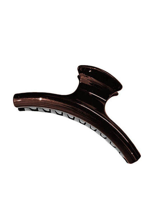 Mini Kids Hair Clasp In Brown Color