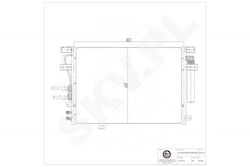 SKV Ψυγείο Air Condition Αυτοκινήτου για Chrysler 300C SKV Ψυγείο Air Condition Αυτοκινήτου για Chrysler 300C