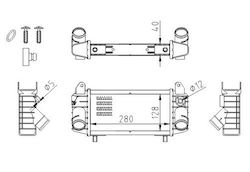 Hart Intercooler Αυτοκινήτου για Audi A2 Hart Intercooler Αυτοκινήτου για Audi A2