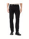 Men's Jeans Pants with Slim Tapered Fit Black