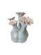 Eurolamp Decorative Ceramic Green Vase 26.5x26.5xHcm