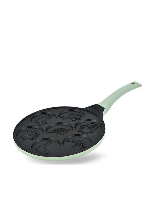 Maestro Maestro Pan for Pancakes Aluminum with Lid with Ceramic Interior Coating 26cm