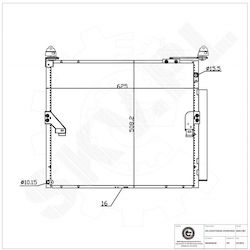 Συμπυκνωτής Κλιματισμού Toyota Land Cruiser Prado Αφυγραντήρα 8846060440