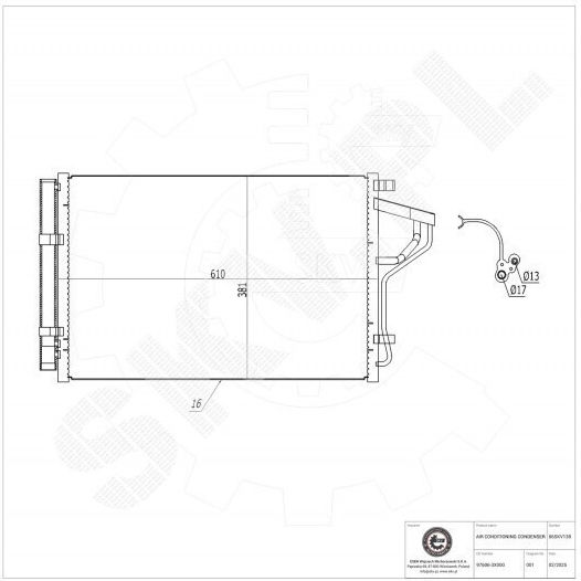 Hyundai Klimakompressor Für I30 Kia Cee'd Pro Cee'd A/C-Trockner 976063x000