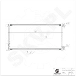 Συμπυκνωτής Κλιματισμού Fiat Talento Nissan Nv300 Opel Vivaro B Renault Trafic Iii Αφυγραντήρα 921008178r