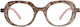 Oceanides Eyewear Lesebrillen +2.50 in Rosa Farbe