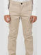 Kids Trousers Cargo Fabric Beige