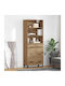 Bücherregale Artisan Eiche (2Stück) 69,5x32,5x180cm