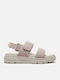 Greyfield Sandal Leather Women's Flat Sandals Flatforms Pink