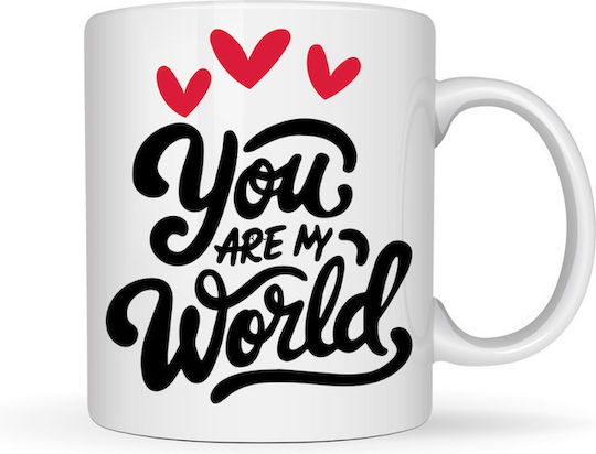 Mug "You Are My World"