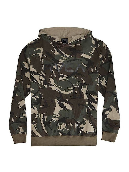 Sweatshirt with Hood Camo