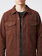 Short Women's Jacket for Spring/Autumn Brown