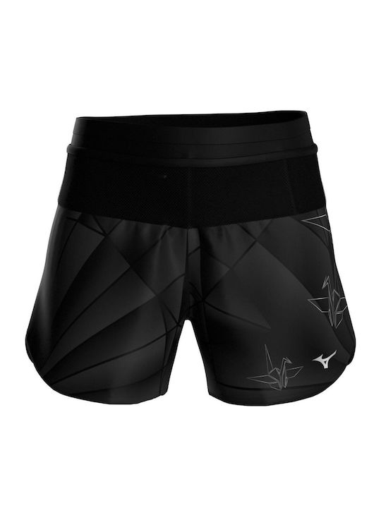 Mizuno Graphic Αθλητική Ανδρική Βερμούδα Μαύρη
