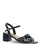 Schwarze Damen Sandalen
