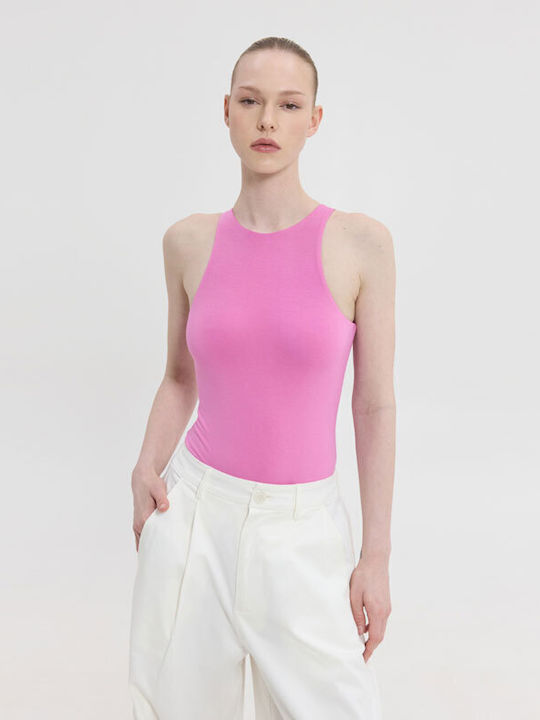 Sunsetgo Silia Body Fuchsia Αμανικο Κορμακι Φουξια