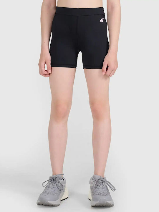 4F Kids Short Leggings Deep Black
