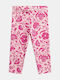 Kids Long Pink Leggings