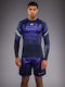 Venum Men's Long Sleeve Shirt VENUM-06204-696 for Jiu-Jitsu / MMA Black