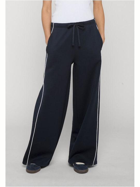 Urban Classics Παντελόνι Φόρμας Καμπάνα Navy