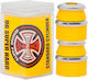 Independent Skateboard Bushings Indy Bushings Standard Cylinder Super Hard 96 Yellow-ind-tkh-0103-yellow